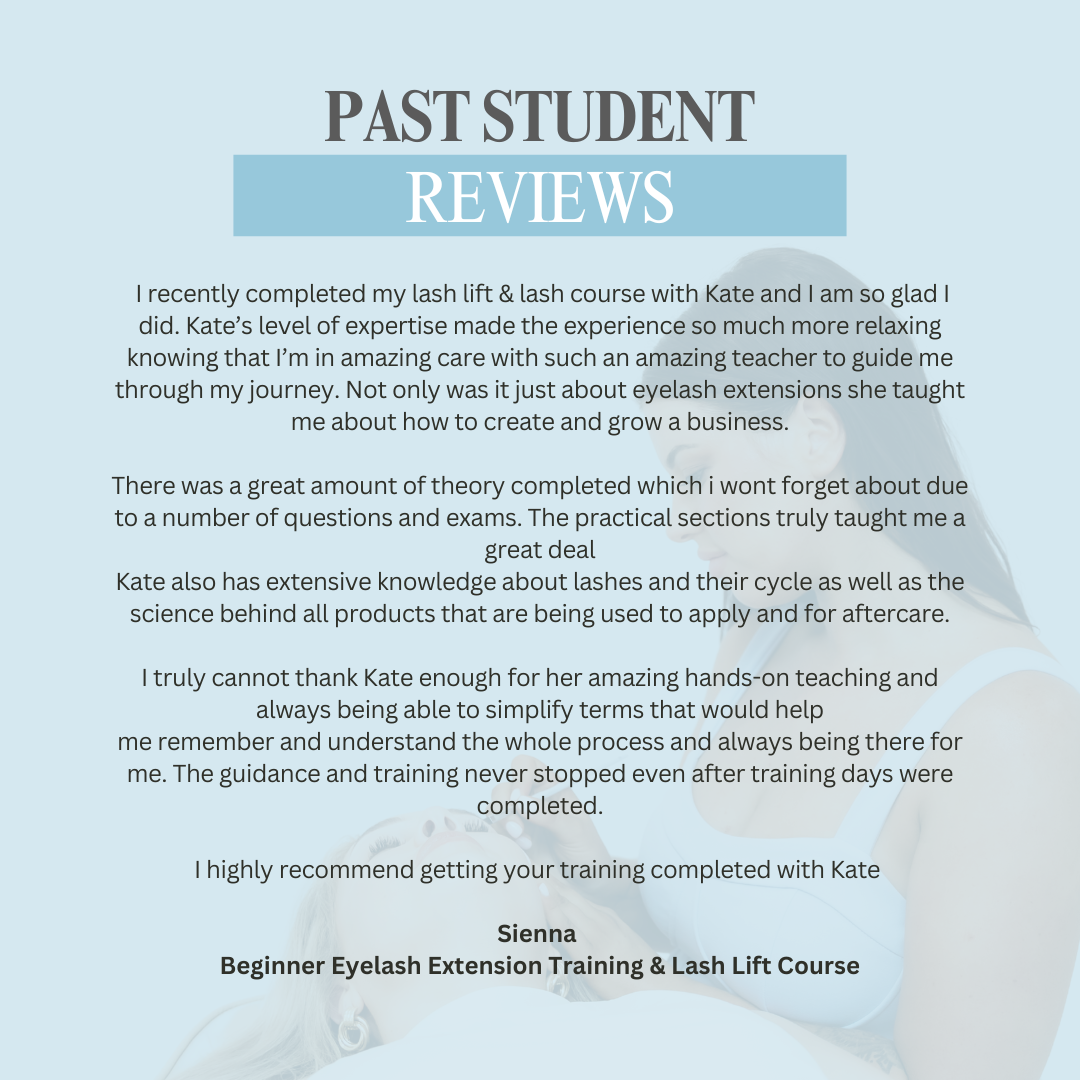 Lash Lift & Dye Course