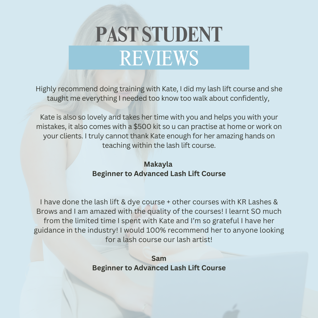 Lash Lift & Dye Course