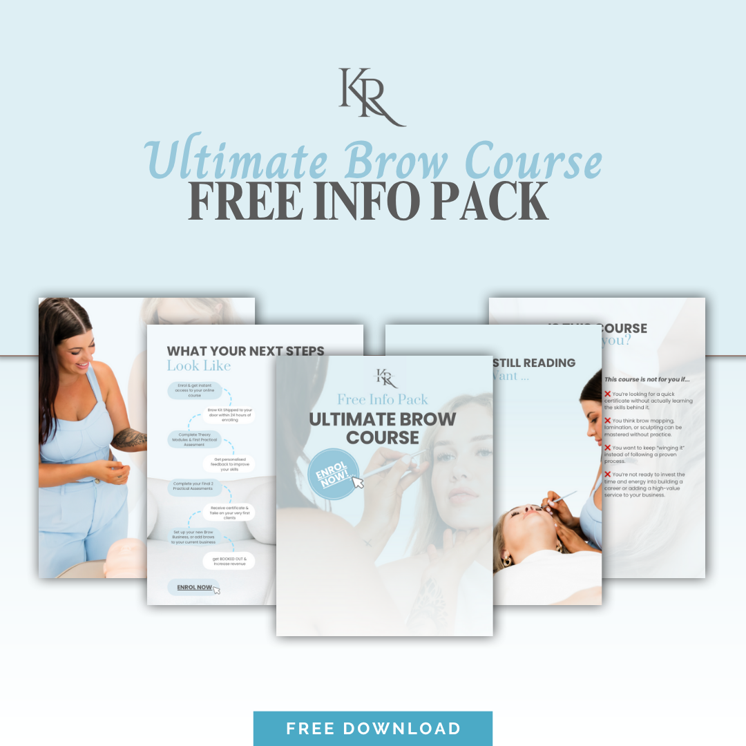 Free Info Pack: Ultimate Brow Course