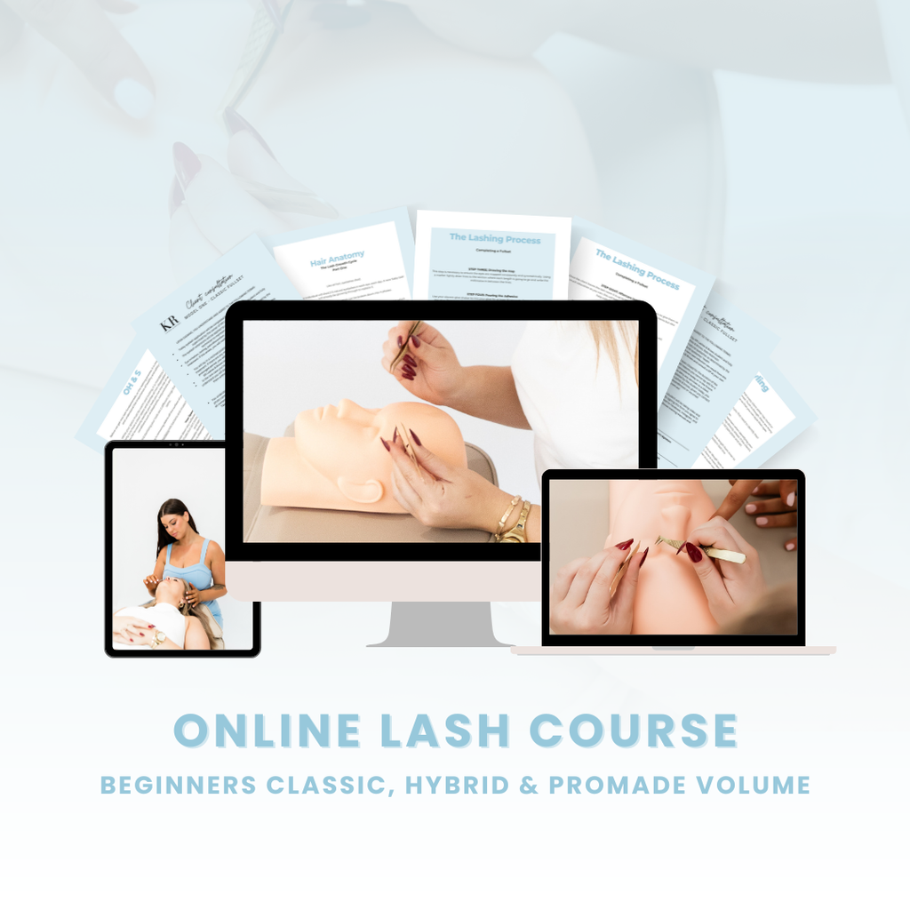 Online Classic, Hybrid & Promade Beginner Lash Course