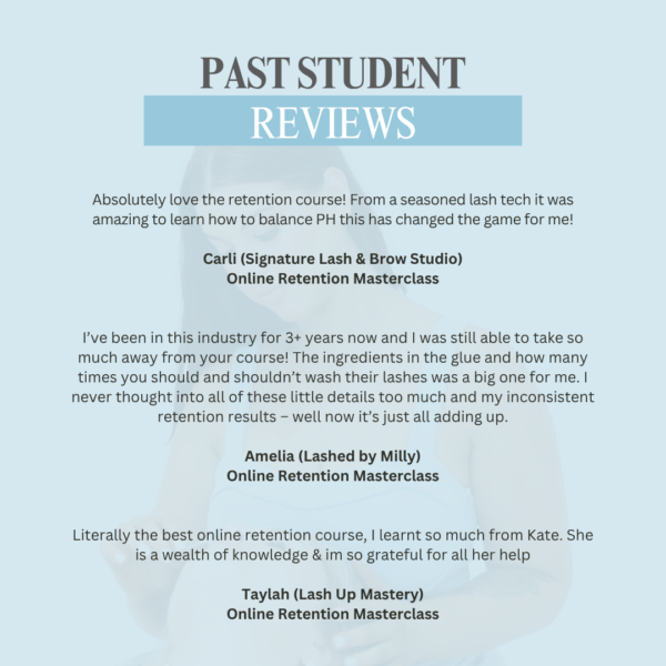 Online Lash Retention Masterclass - Image 8